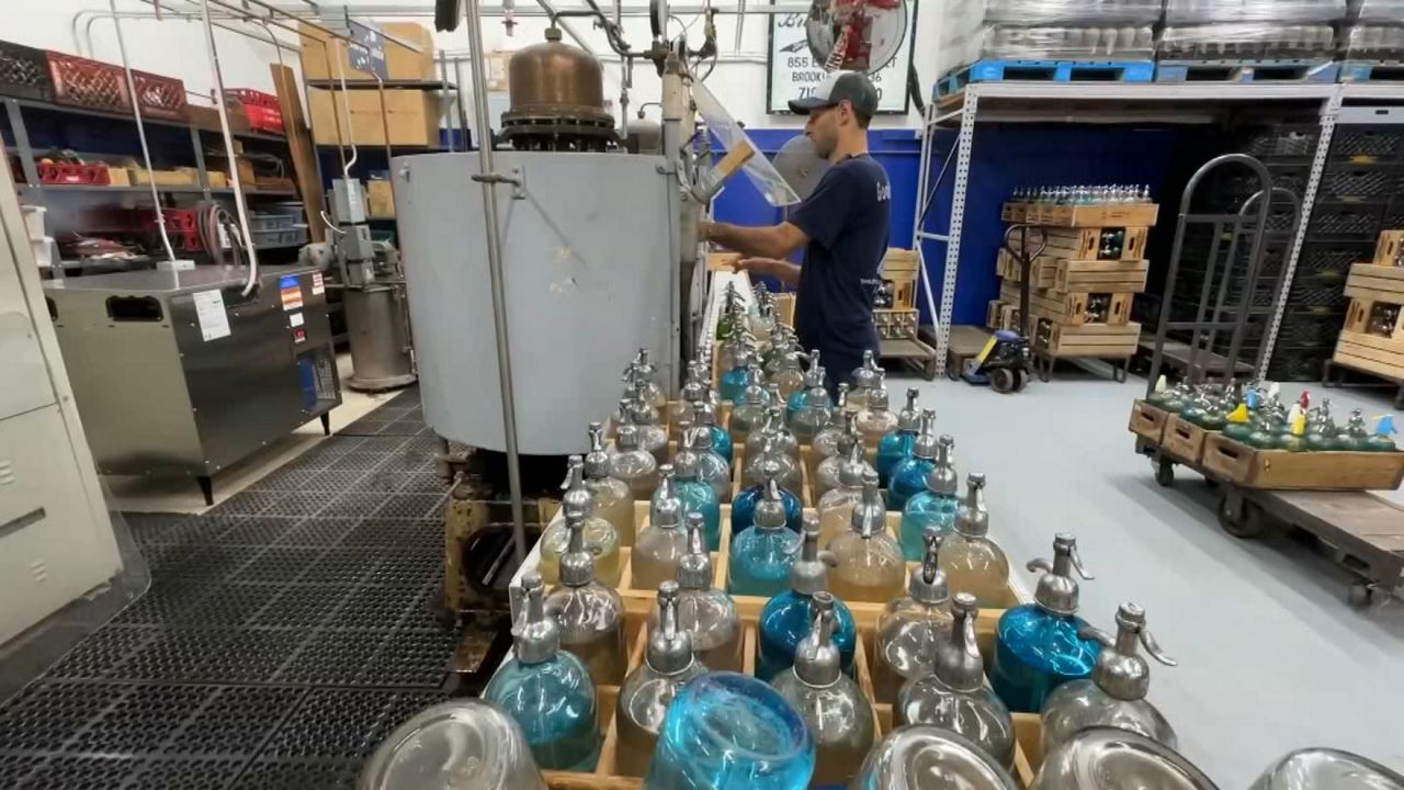 70yearold seltzer company opens museum at Brooklyn plant